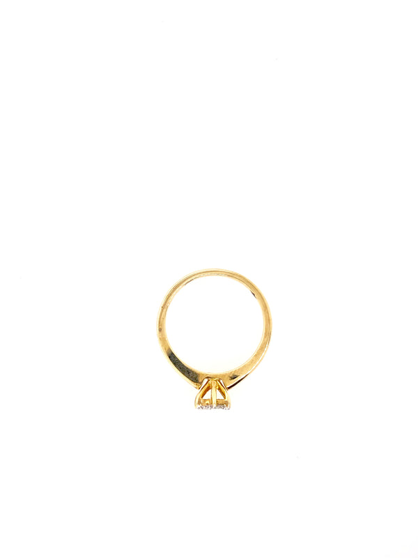 Quarter Carat Cluster Diamond Ring