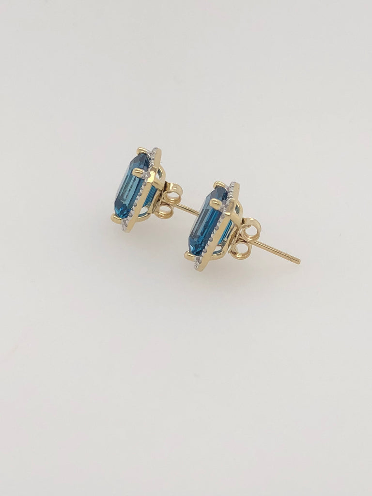 London Blue Topaz Earrings