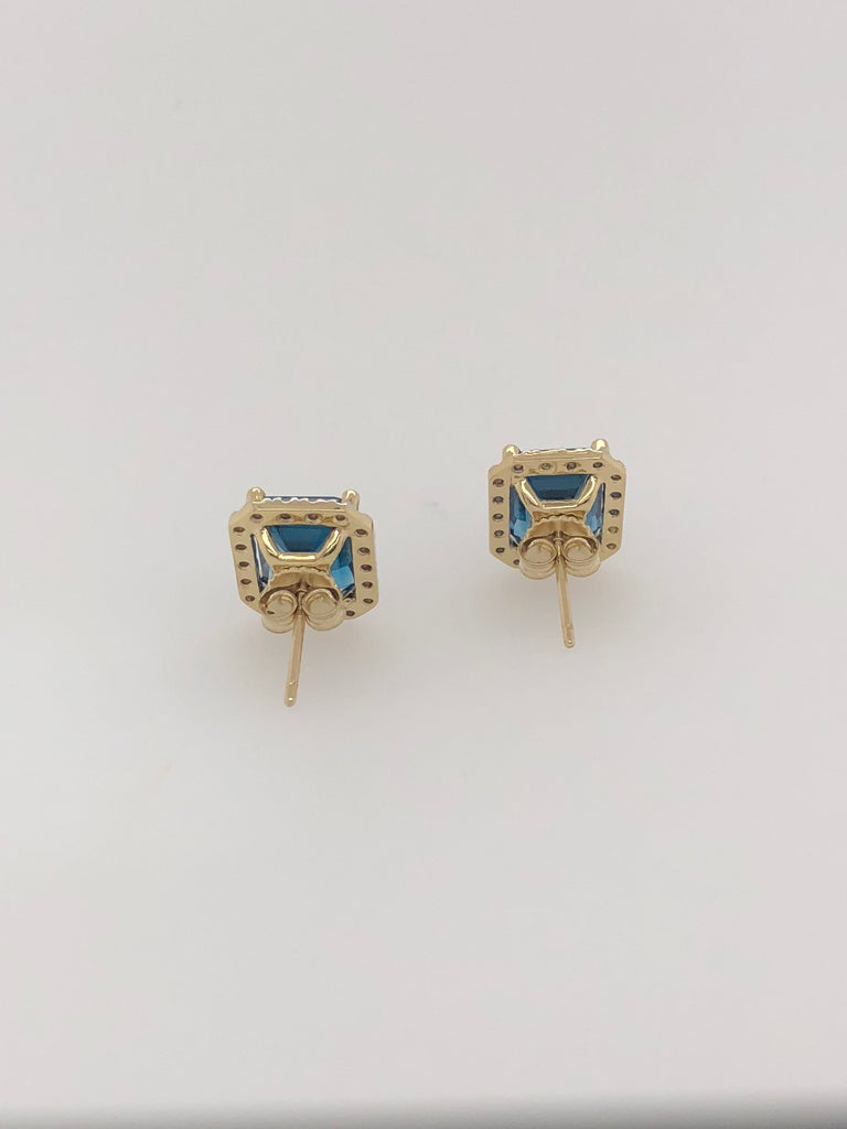 London Blue Topaz Earrings