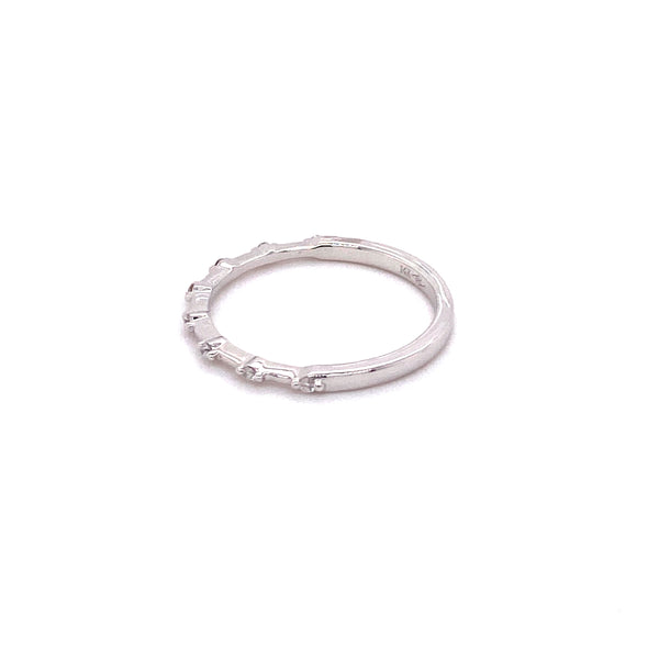 Diamond Distance White Gold Ring