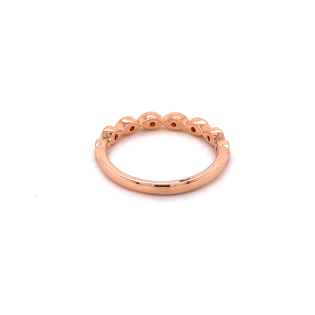 Marquise Rosegold Stacker Ring