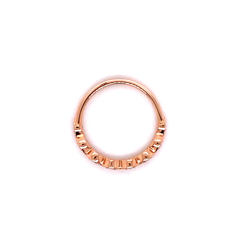 Marquise Rosegold Stacker Ring