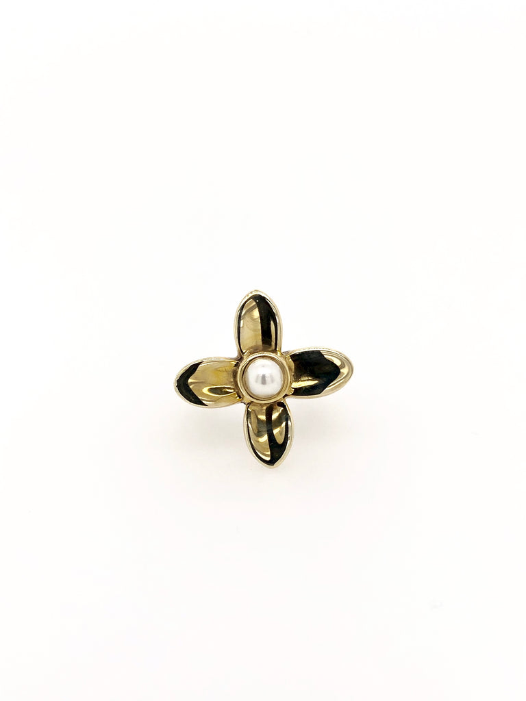 Flower Pearl Ring