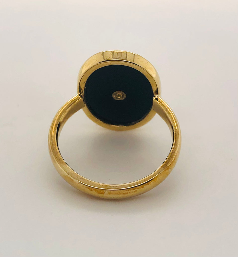 9ct gold 2025 onyx ring