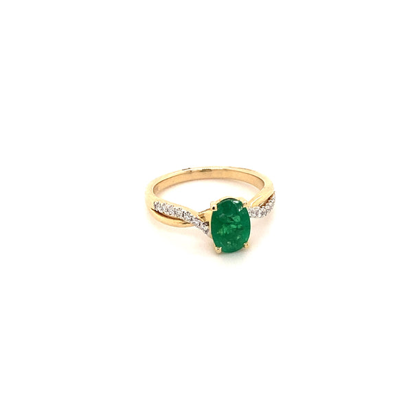 Jo Emerald Ring