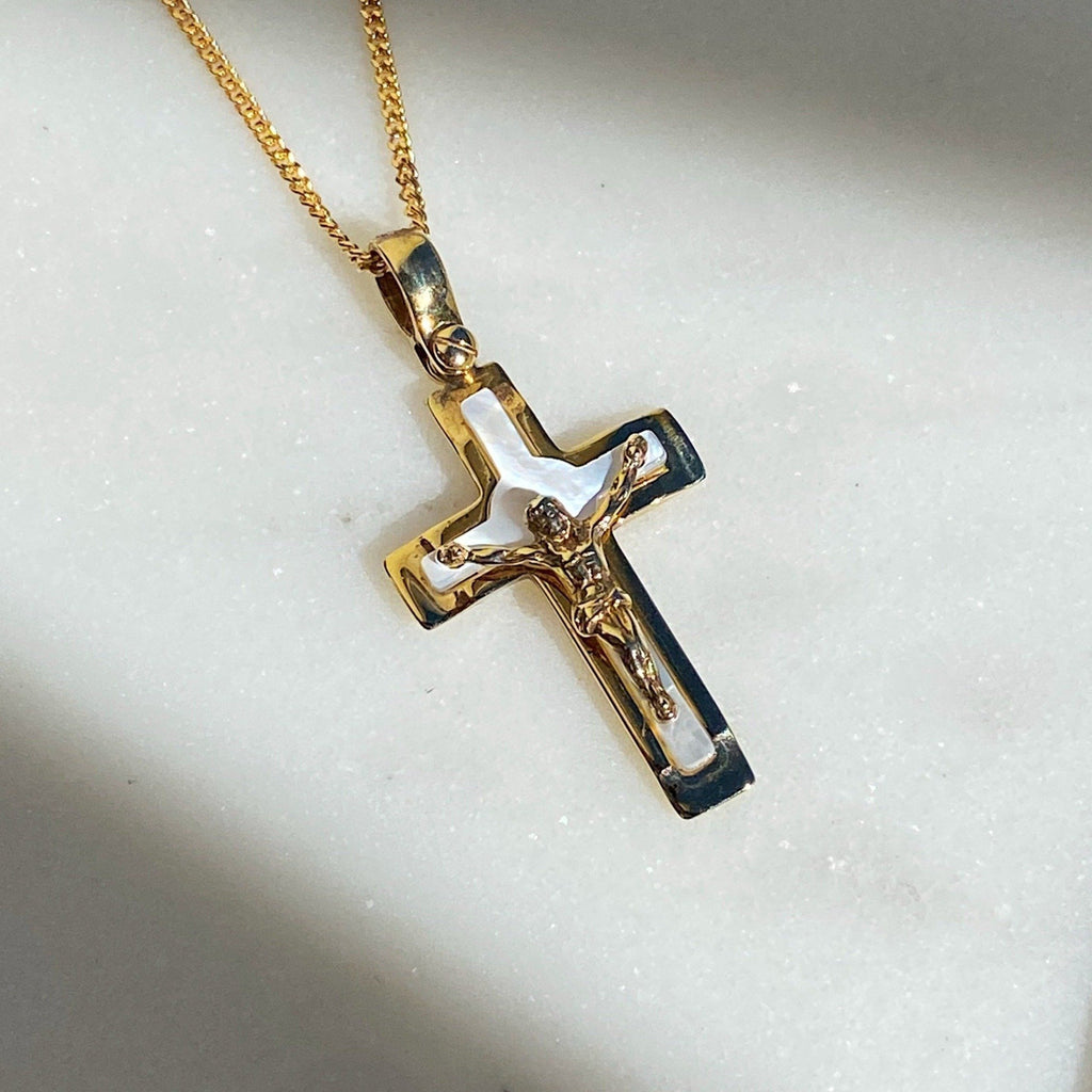 Milan Mother of Pearl Cross