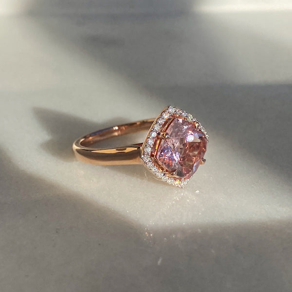 Capri Morganite Ring