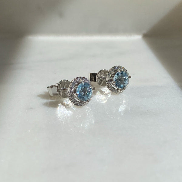 Everly Aquamarine Earring