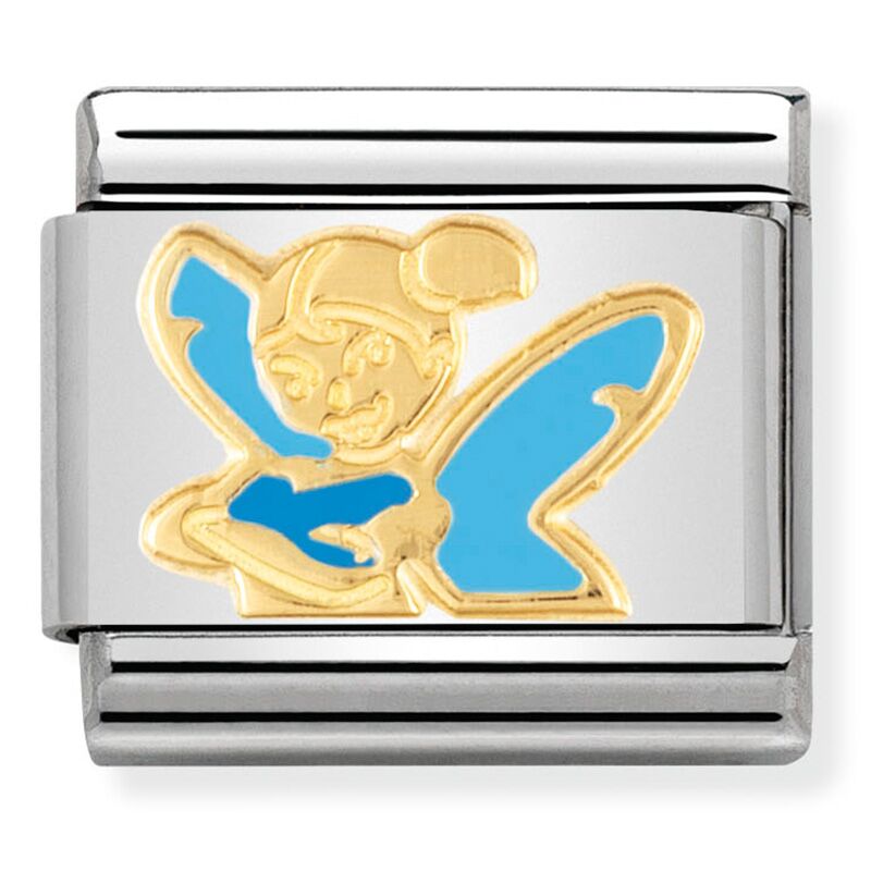 Fantasy - Tinker Bell Enamel Gold Charm