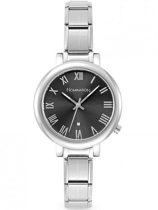 Paris Big Links Grey Watch