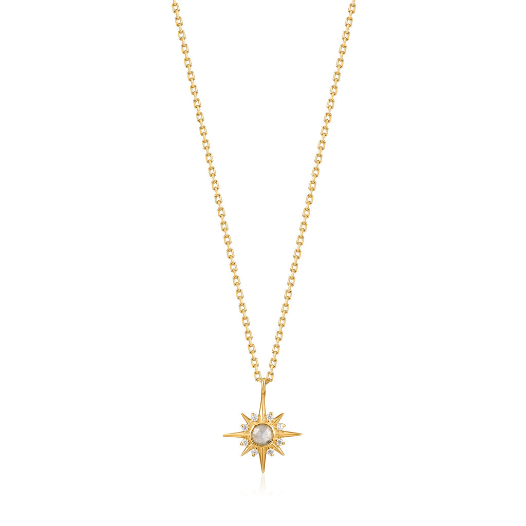 Midnight Star Gold Necklace