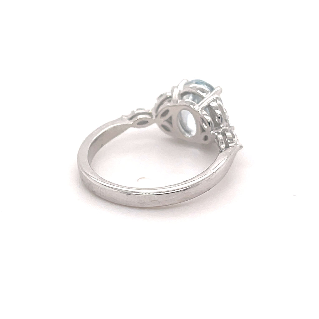 Azora Aquamarine Ring