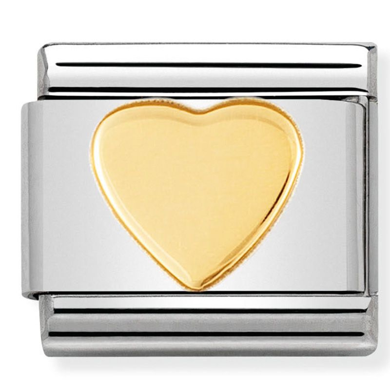 Love - Heart Gold Charm