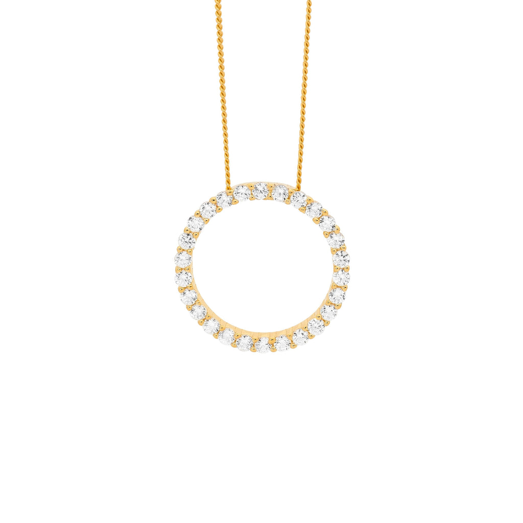 Small Circle Pendant - 2 Colours
