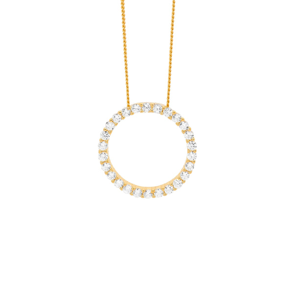 Small Circle Pendant - 2 Colours