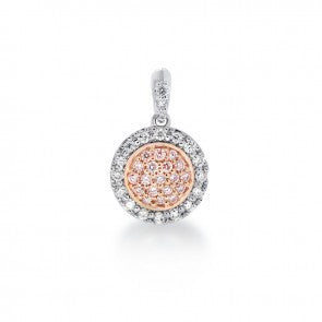 Katherine Blush Pink Diamond Pendant