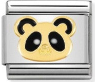 Nomination 030248/18 Panda Face Charm