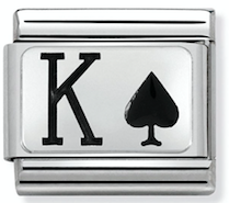 Symbol - King of Spades Silver Charm