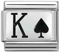 Symbols - King of Spades Silver Charm