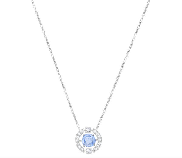Swarovski Sparkling Dance Blue Necklace 5279425