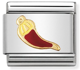Good Luck - Red Horn Gold Charm