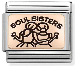 Family - Soul Sisters Rosegold Charm