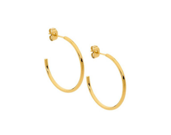 20mm Hoop Earrings - 3 colours
