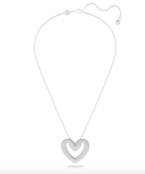 Una Medium Heart Clip Pendant