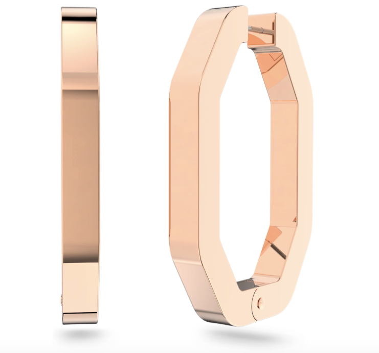 Dextera Large Rose Gold hoop earrings