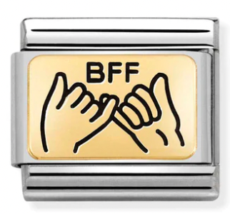 Friends - BFF Hands in Gold