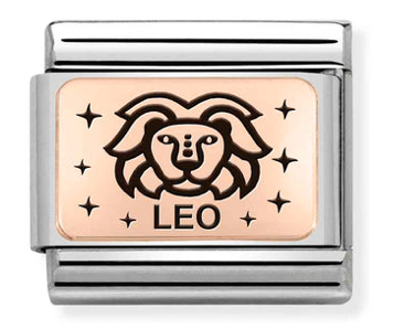 Zodiac - Rose Gold Leo Charm
