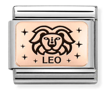 Rose Gold Leo Charm