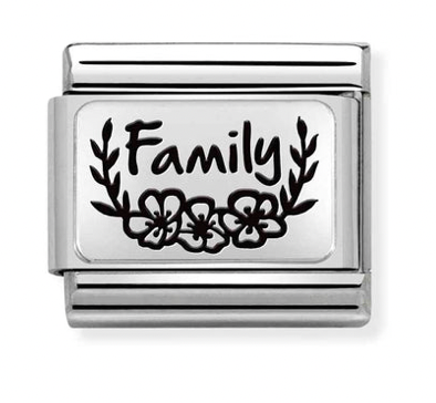 Family - Family Silver Charm