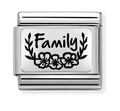 Family Silver Charm