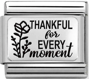 Love - Thankful for Every Moment Silver Charm