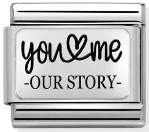 Love - You and Me (Our Story) Silver Charm