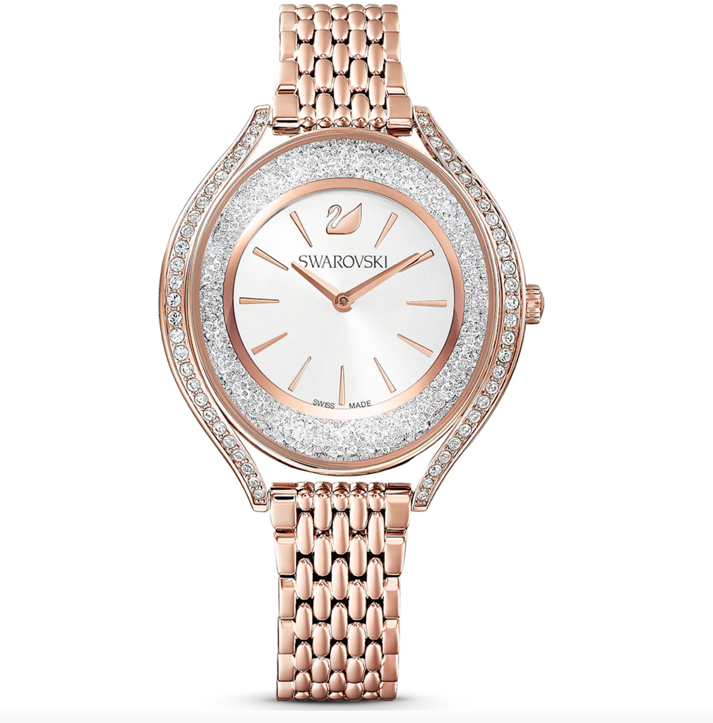 Rose Gold Crystalline Aura Watch