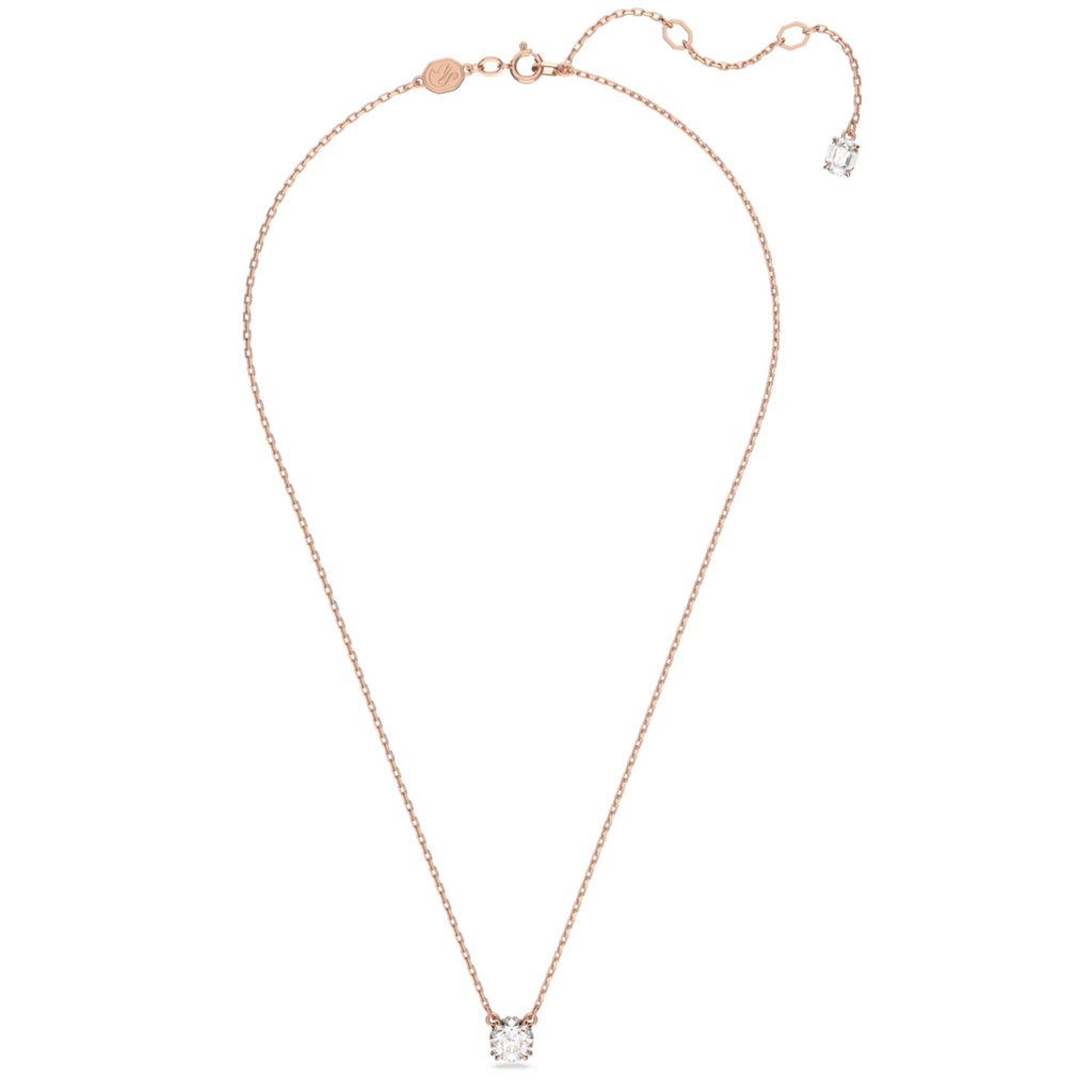 Constella: Round Cut Rosegold Necklace