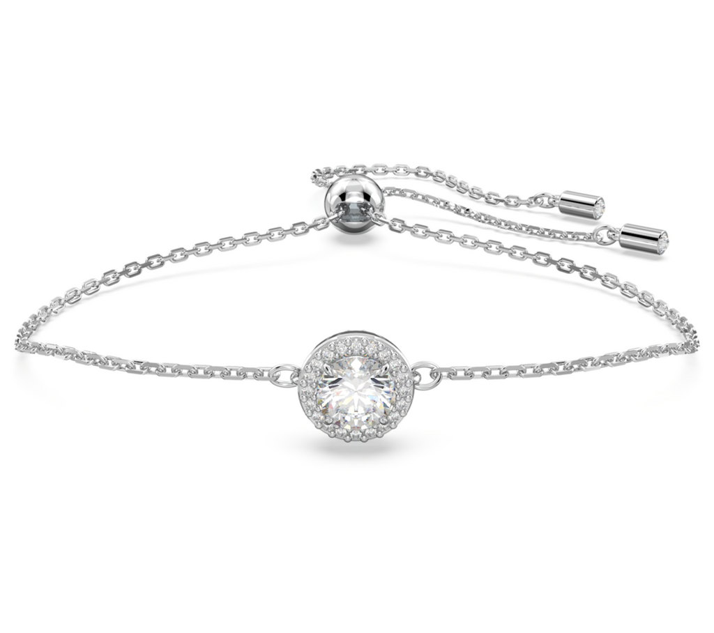 Constella Round Rhodium plated - Bracelet, Necklace & Earring