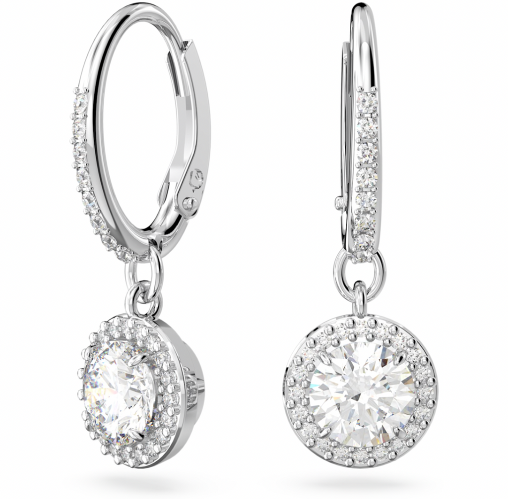 Constella Drop Round Cut Earrings - 2 colours