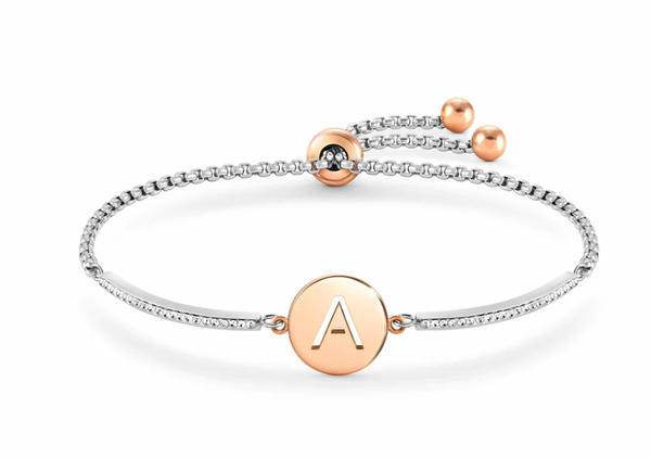 Milleluci Bracelet with CZ Letters