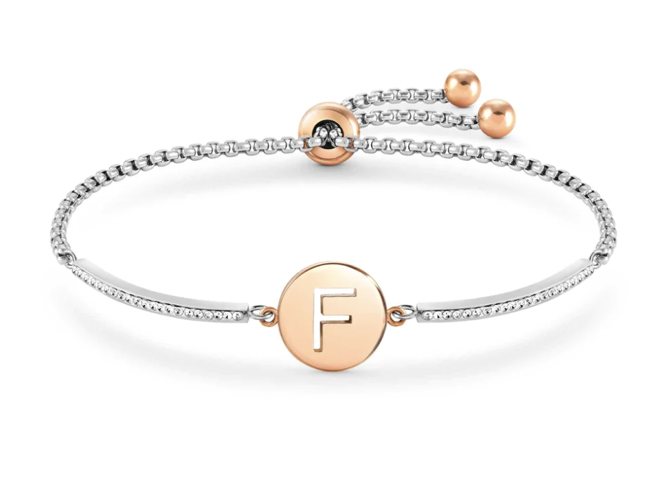 Milleluci Bracelet with CZ Letters