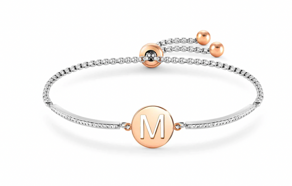 Milleluci Bracelet with CZ Letters