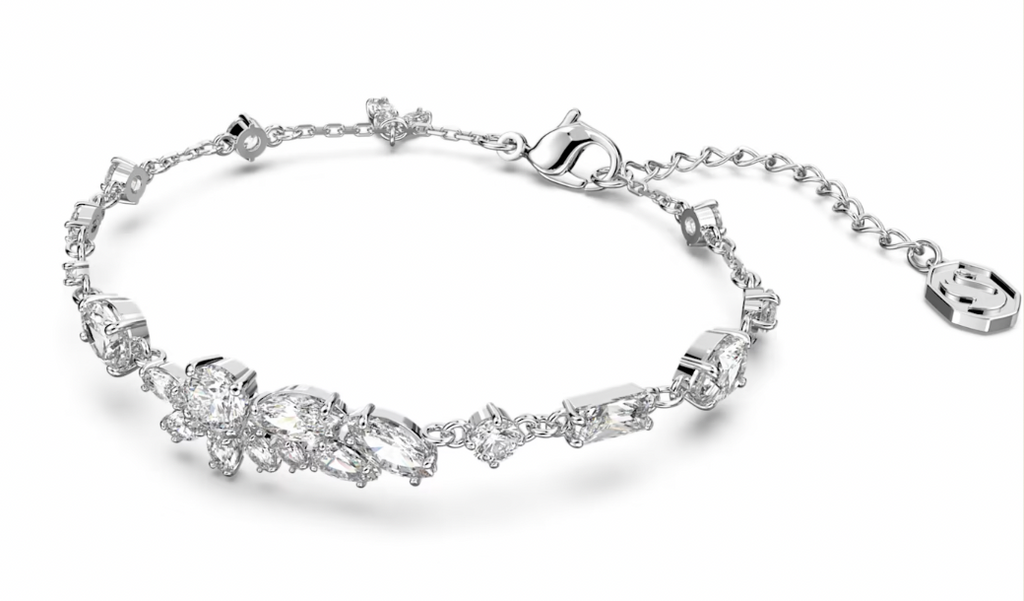Gema Dangle Flower Bangle