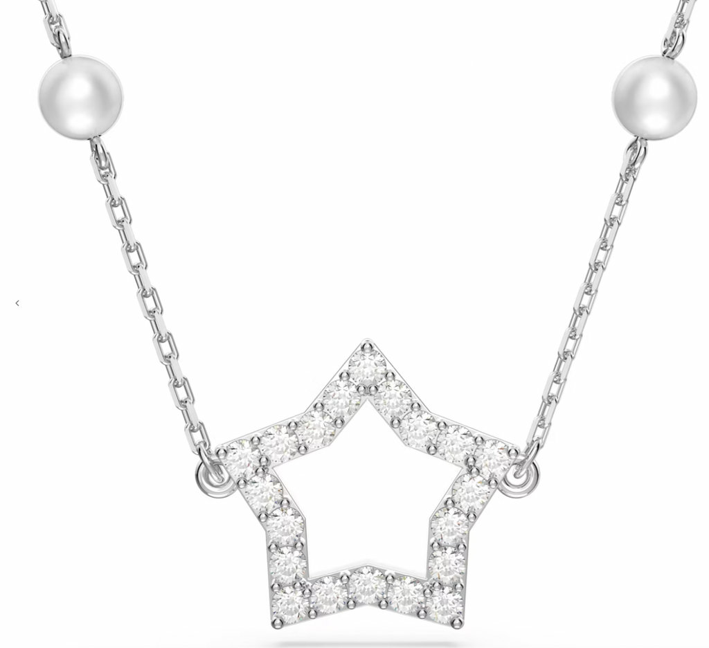 Stella Crystal Pearls & Star Necklace