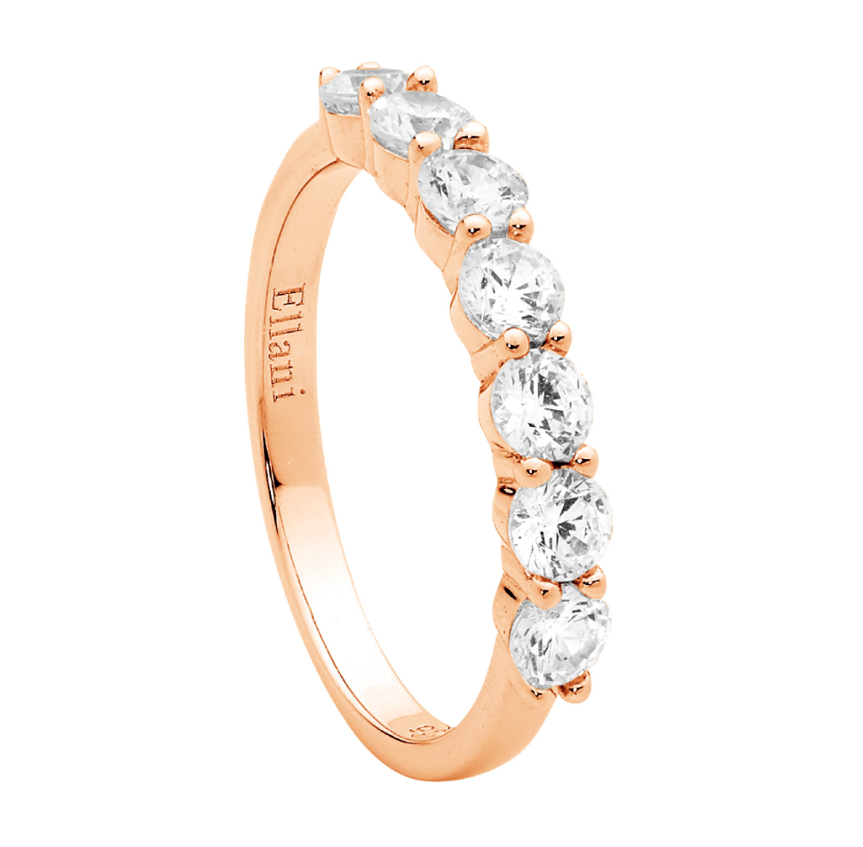 Ring - 7x3.5mm White CZ - size 7 (N1/2) - 3 colours available