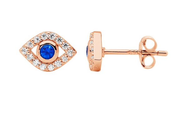 Evil Eye Stud Earrings - 3 colours
