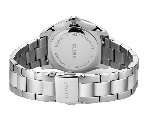 Feroce Petite: White Mother of Pearl/Rosegold Silver Watch
