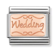 Love - Wedding RoseGold Charm