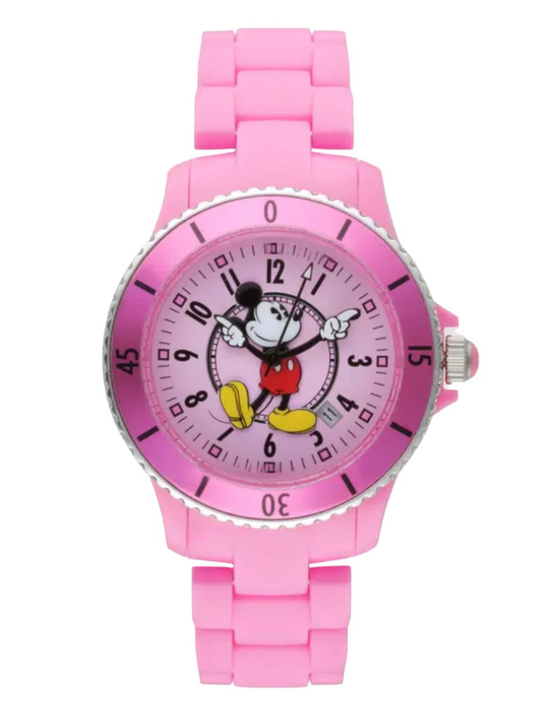 Disney Mickey Mouse Pink Pink Sports Watch